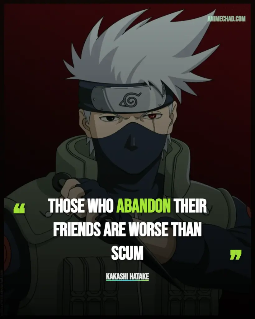 Kakashi Hatake Quotes