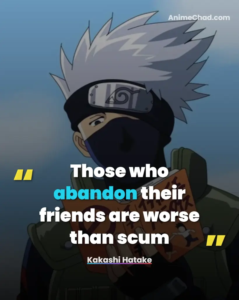 Kakashi Hatake Quotes
