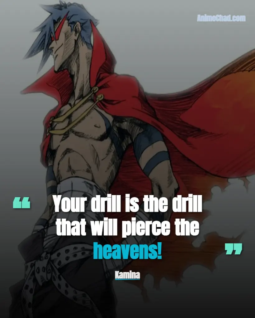 Kamina Quotes