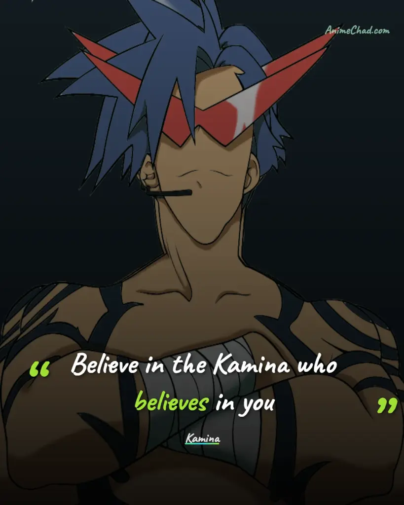 Kamina Quotes
