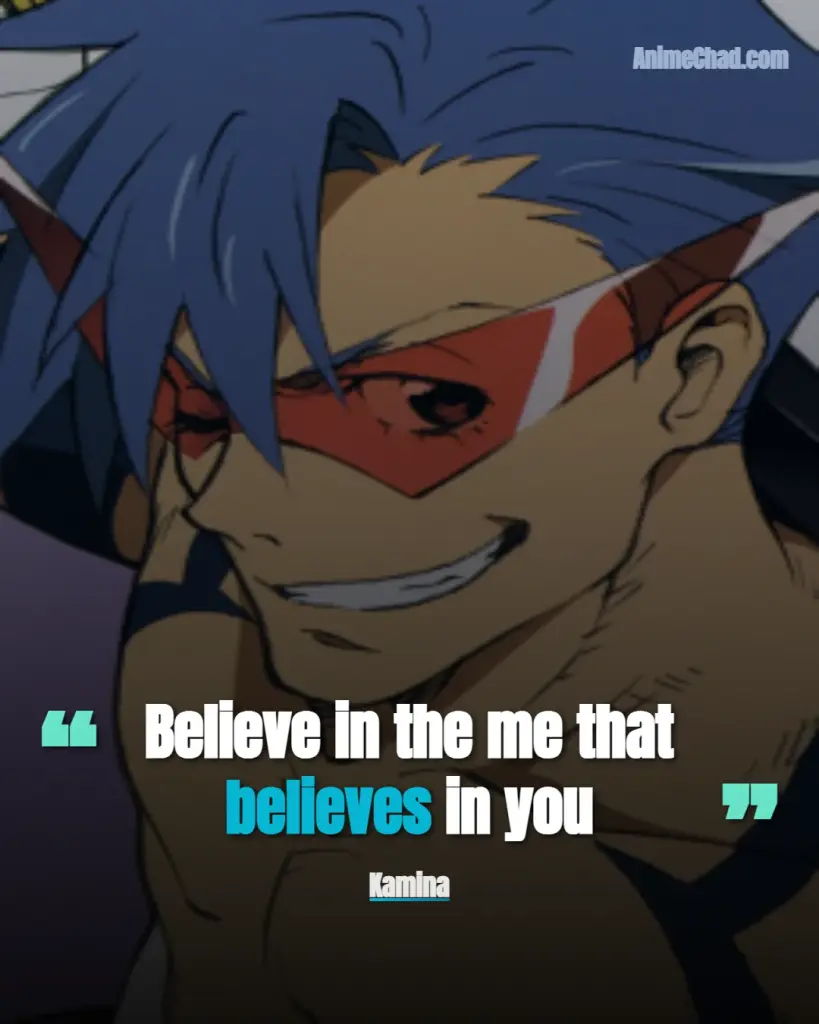 Kamina Quotes