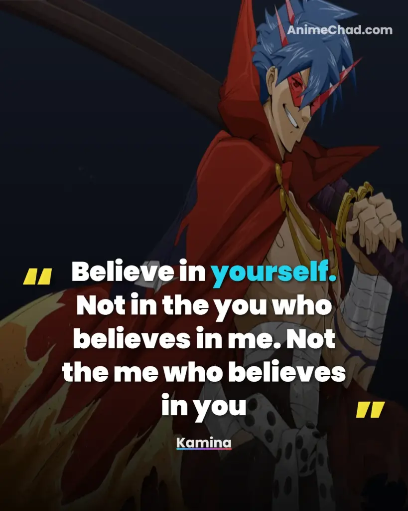 Kamina Quotes