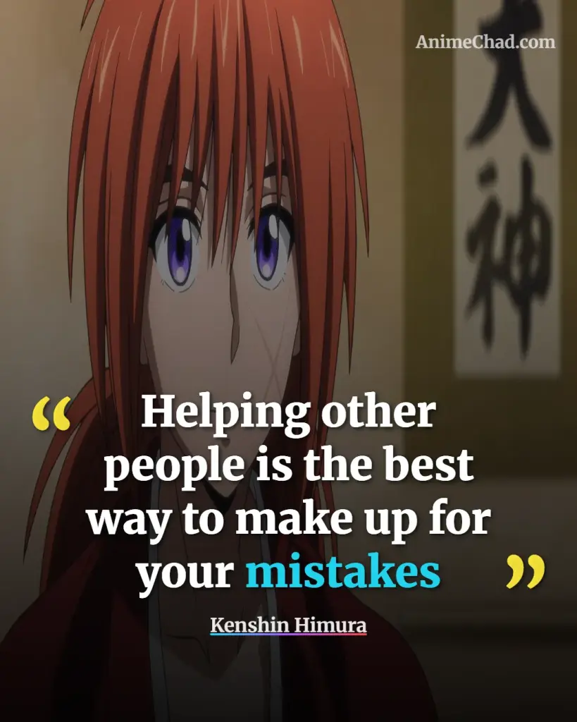 Kenshin Himura Quotes (1)