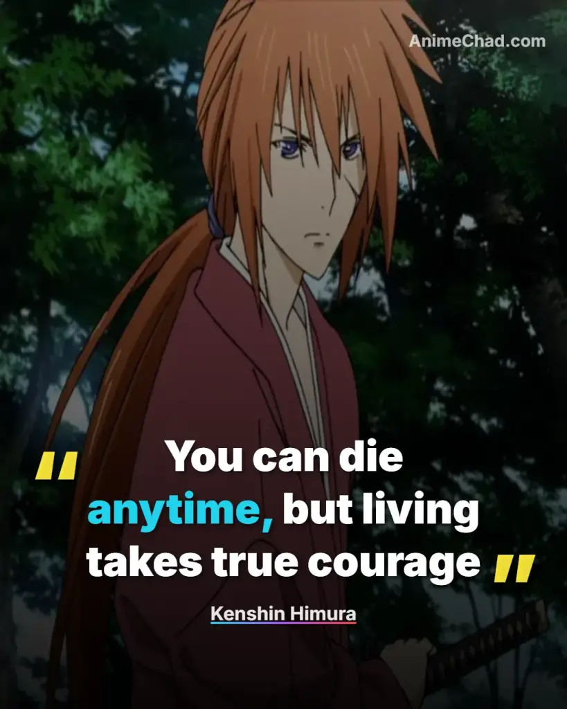 Kenshin Himura Quotes (1)
