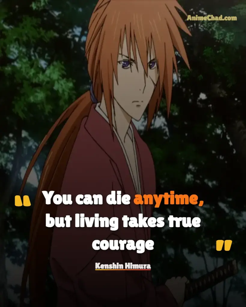 Kenshin Himura Quotes