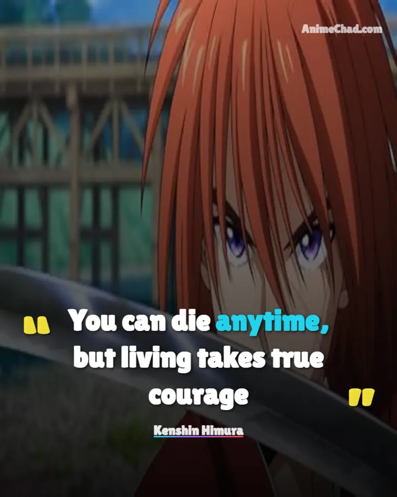 Kenshin Himura Quotes