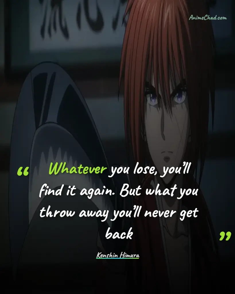 Kenshin Himura Quotes