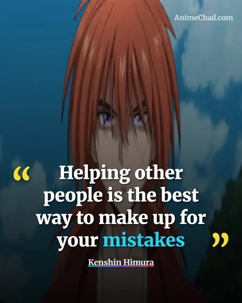 Kenshin Himura Quotes