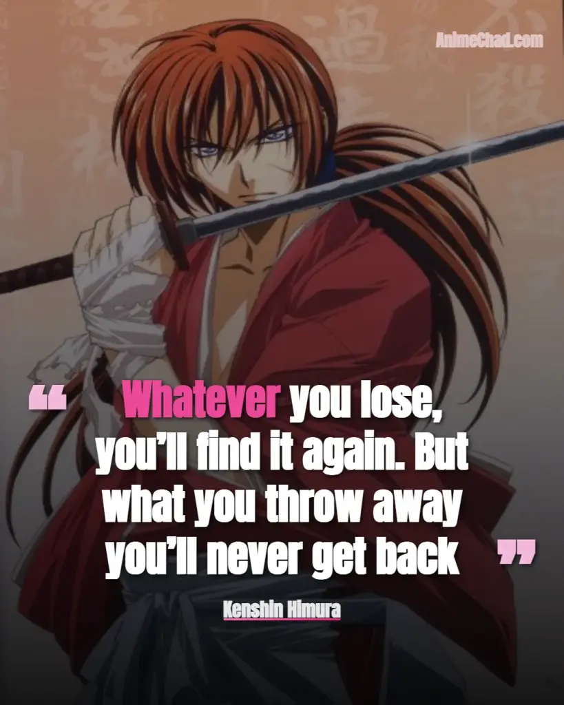 Kenshin Himura Quotes