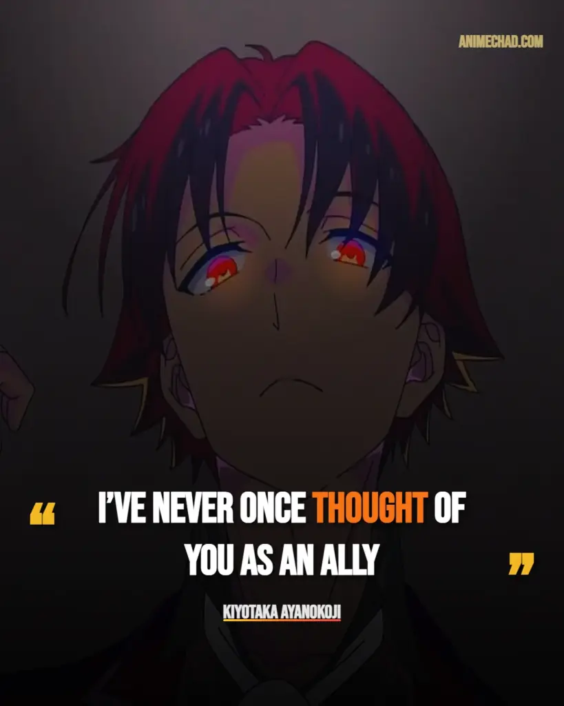 Kiyotaka Ayanokoji Quotes