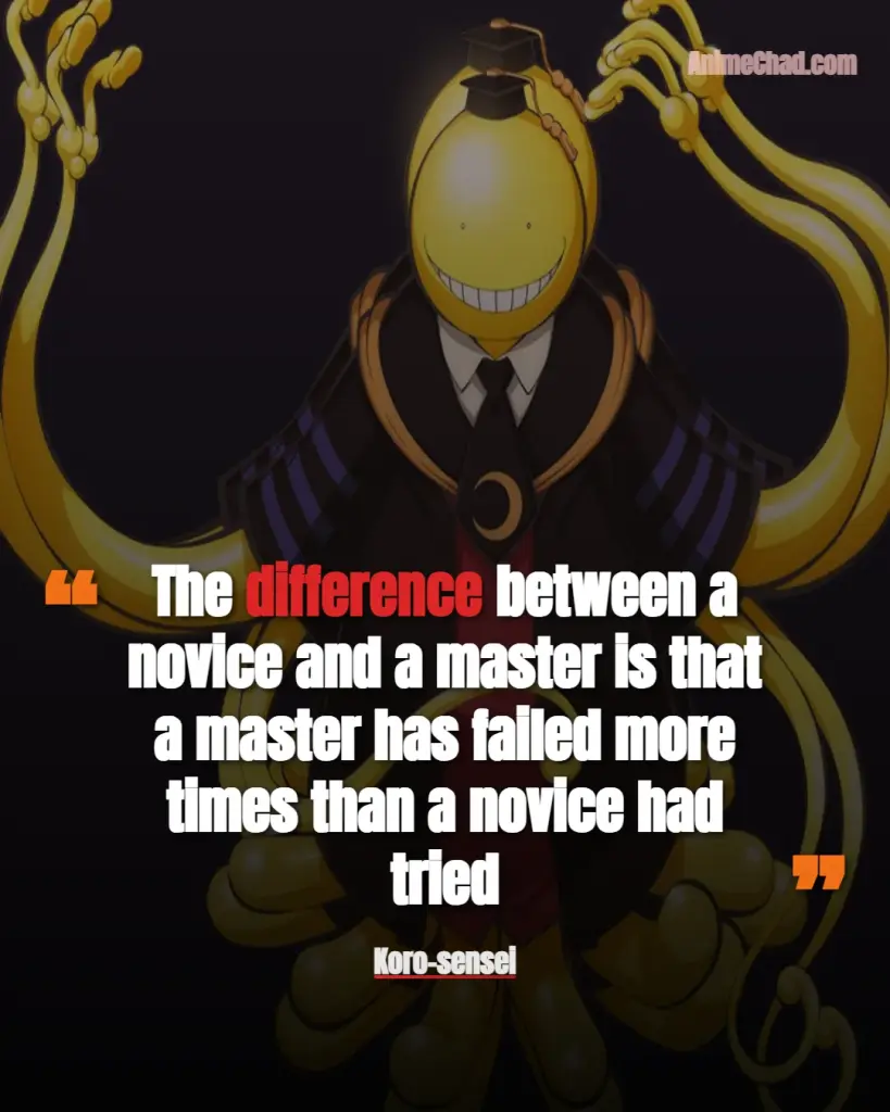 Koro Sensei Quotes (1)