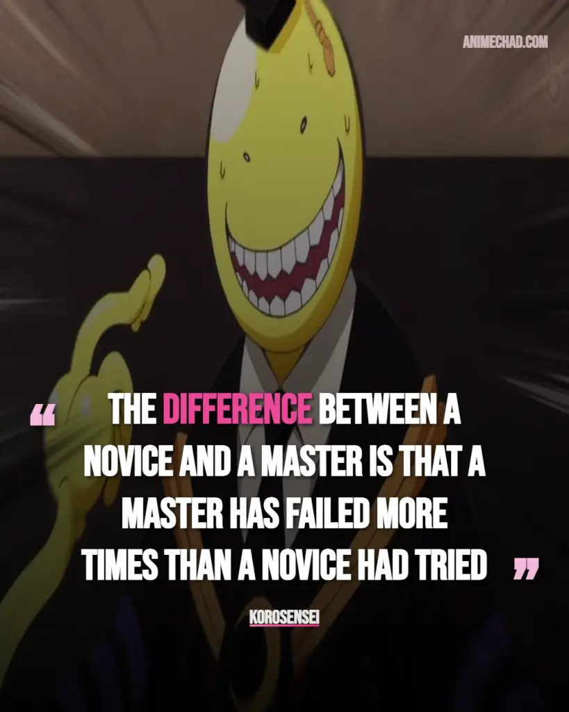 Korosensei Quotes
