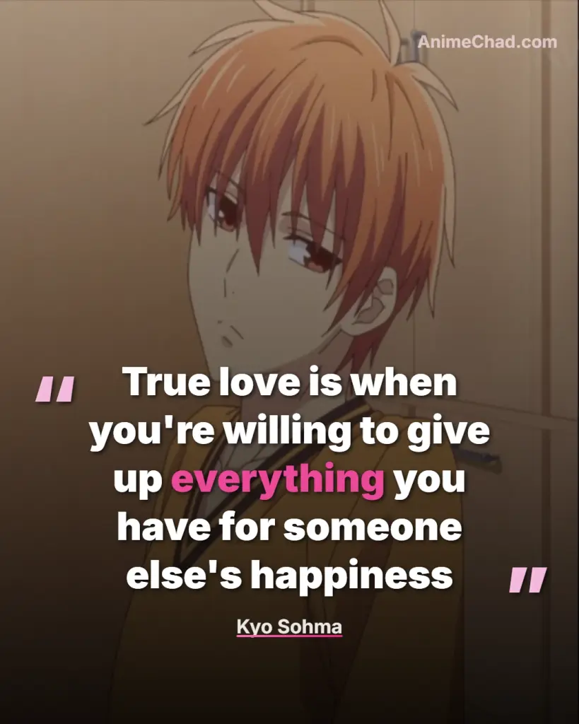 Kyo Sohma Quotes