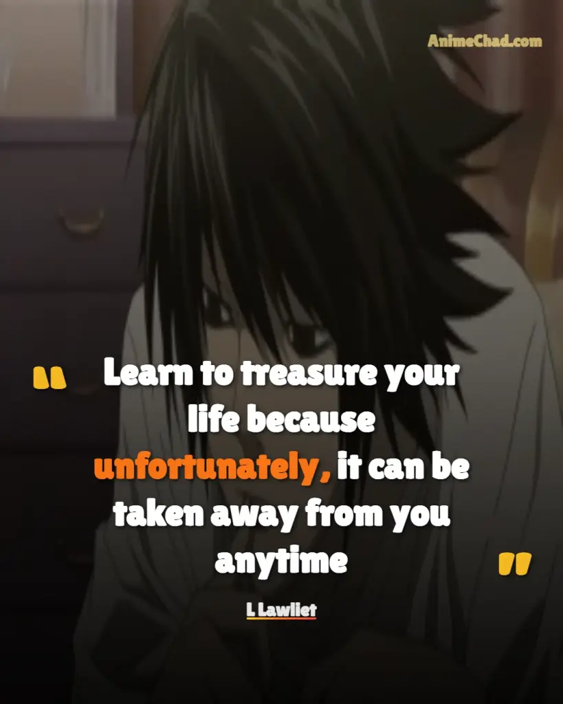 L Lawliet Quotes