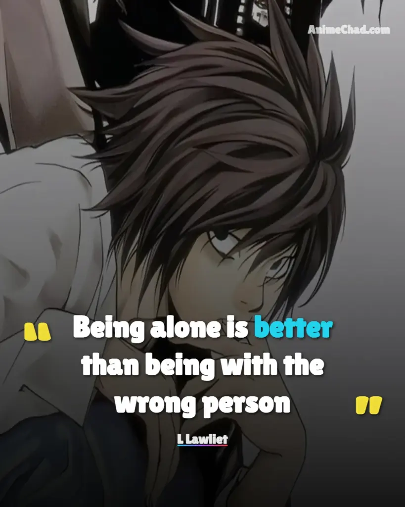 L Lawliet Quotes