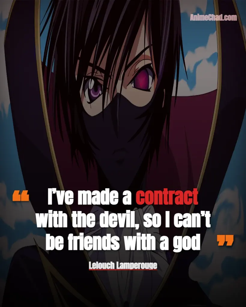 Lelouch Lamperouge Quotes (1)