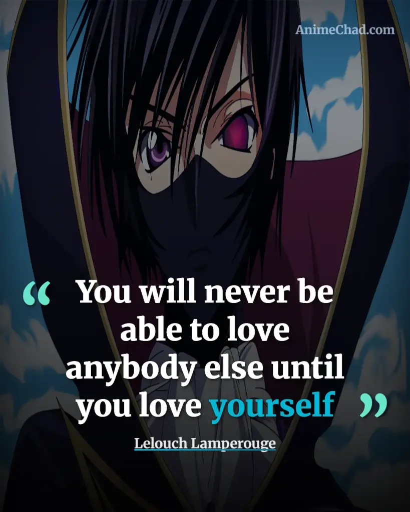 Lelouch Lamperouge Quotes