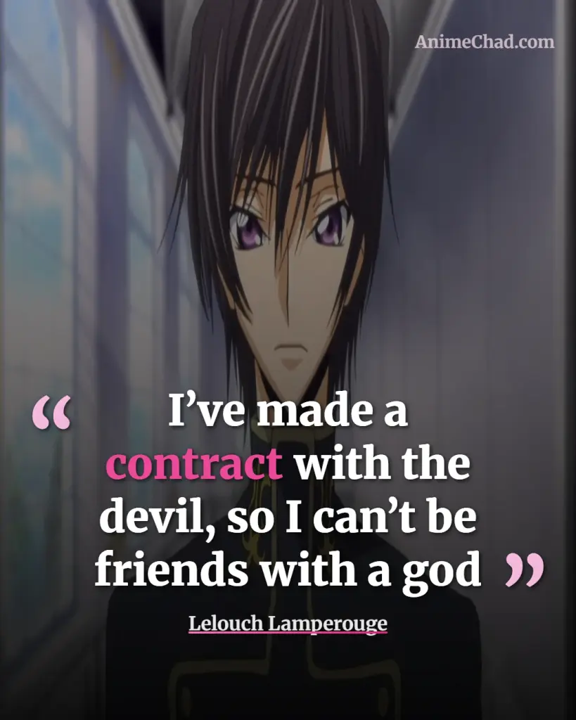 Lelouch Lamperouge Quotes