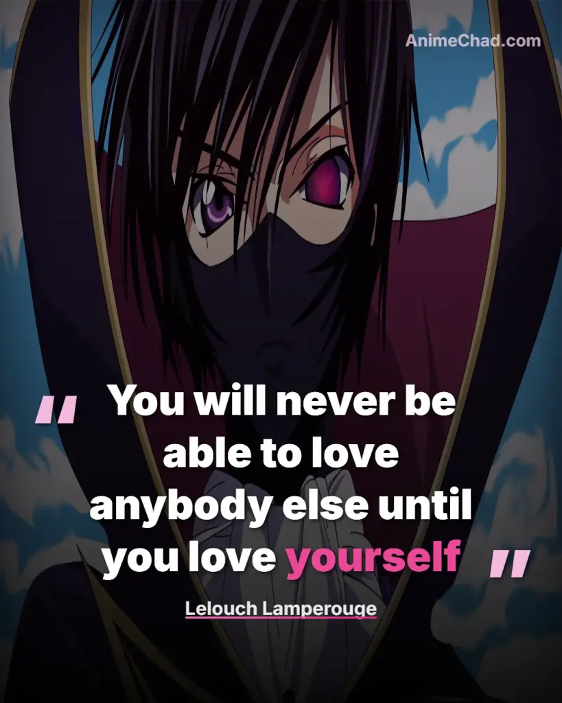Lelouch Lamperouge Quotes