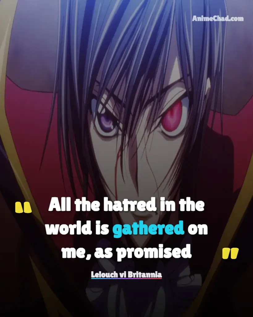 Lelouch Vi Britannia Quotes (2)