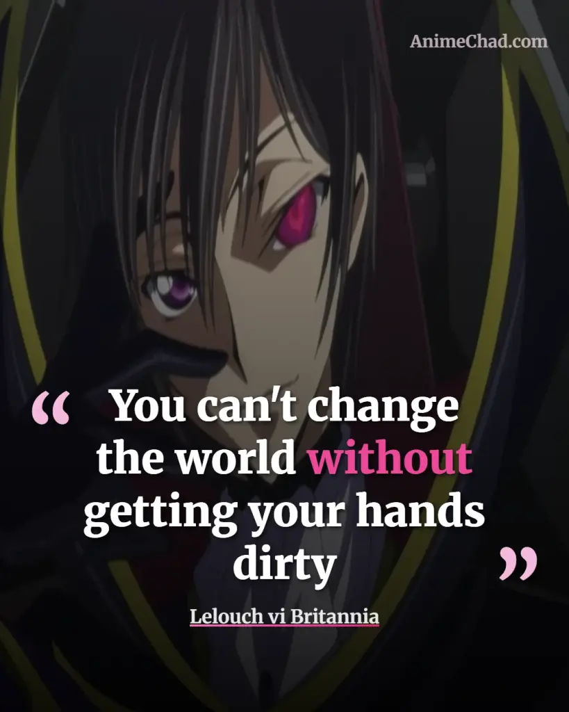 Lelouch Vi Britannia Quotes