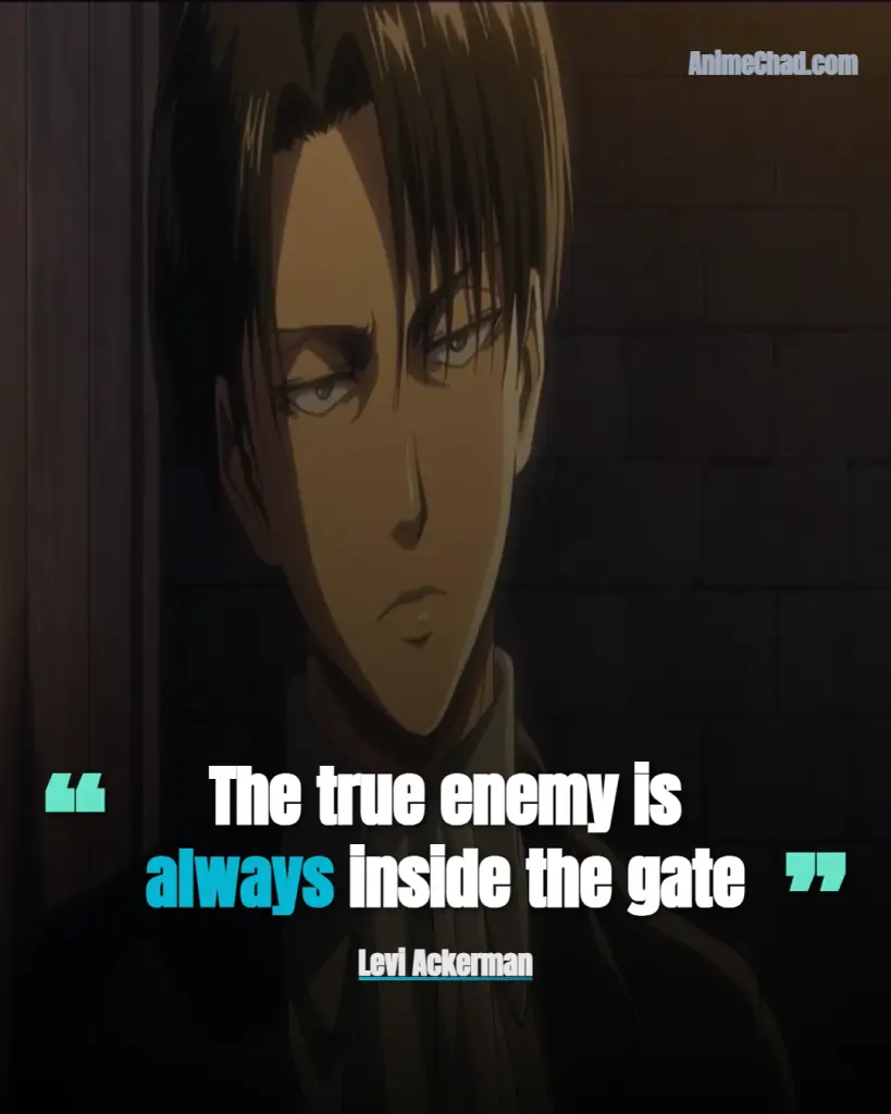 Levi Ackerman Quotes (1)