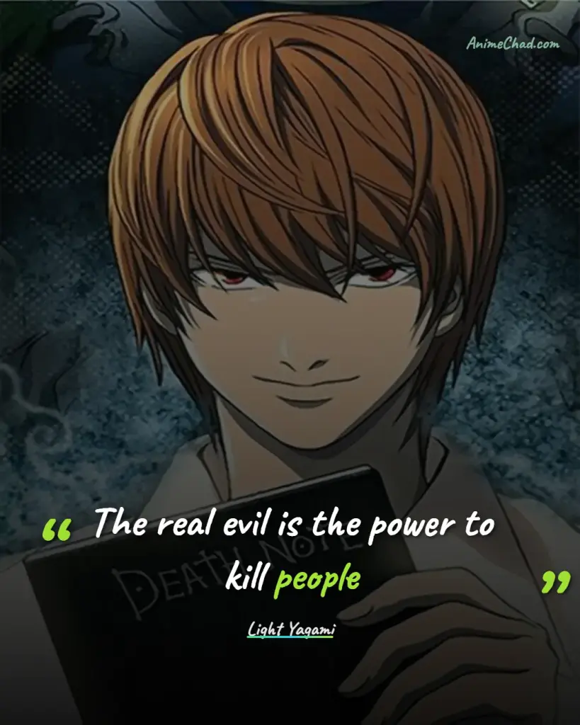 Light Yagami Quotes (2)