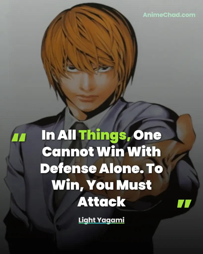 Light Yagami Quotes