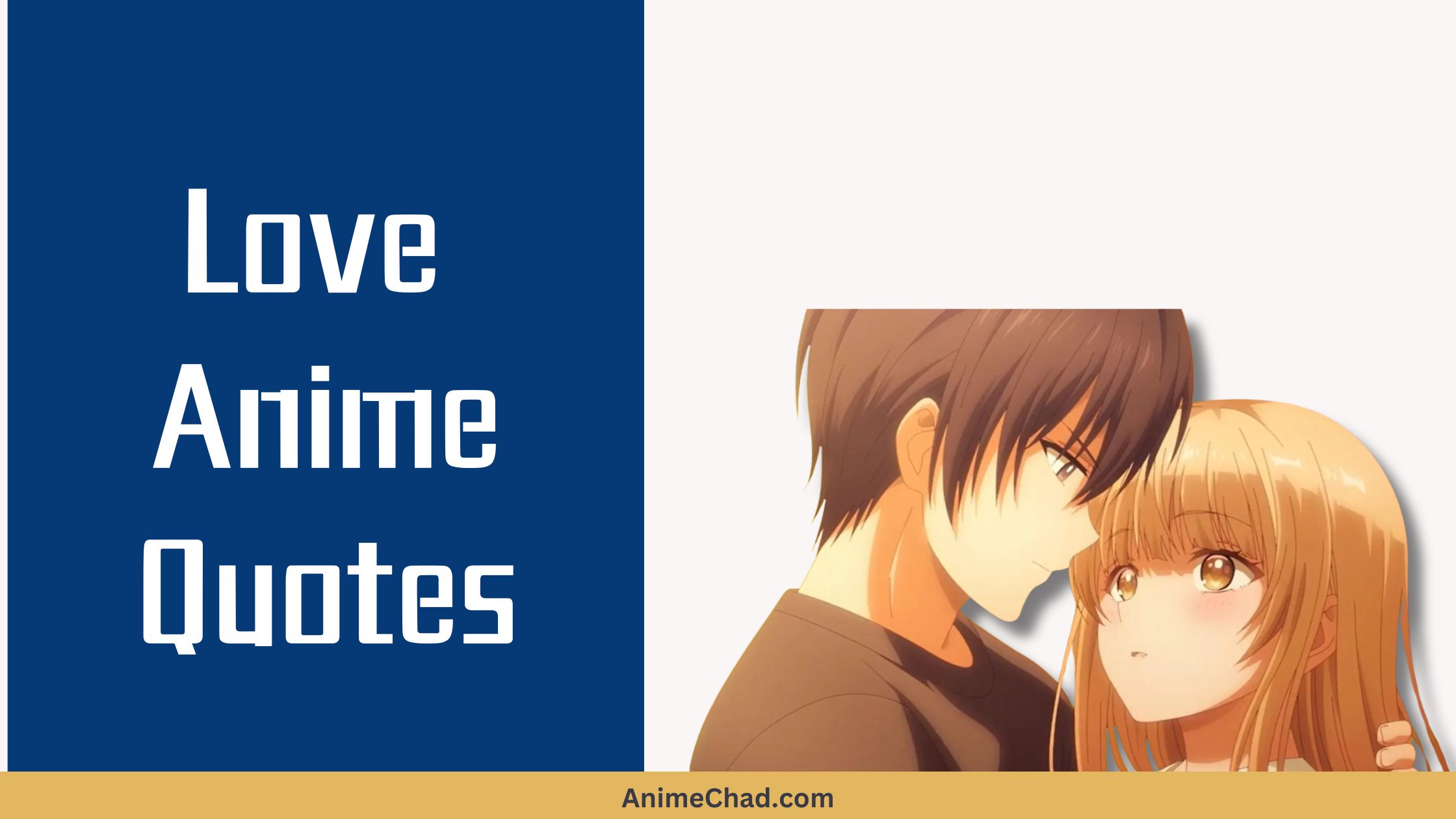 Love Anime Quotes