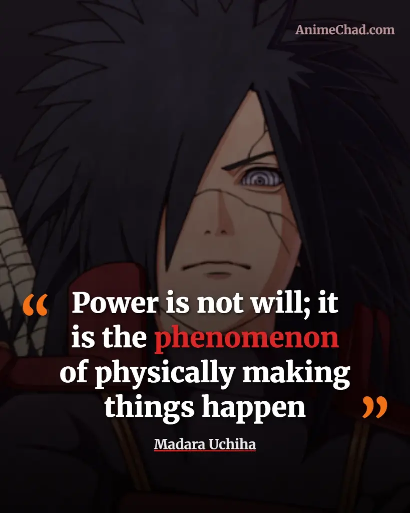 Madara Uchiha Quotes (1)