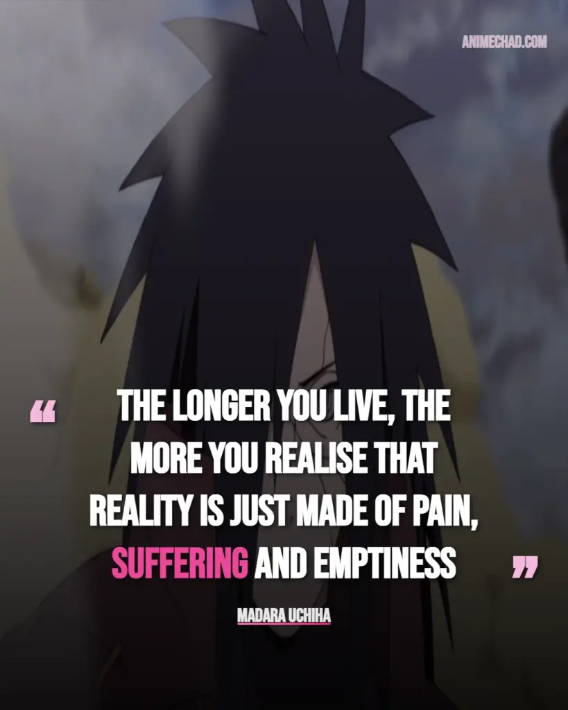 Madara Uchiha Quotes