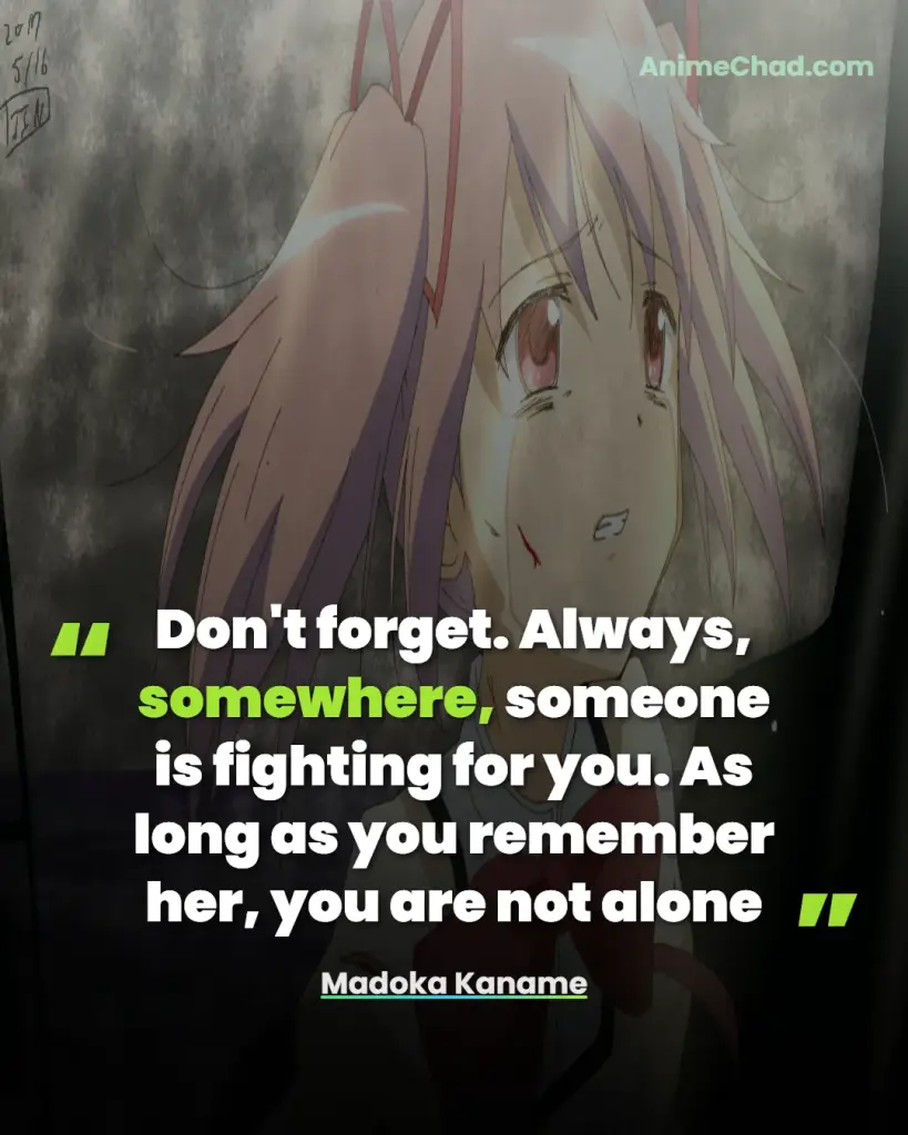 Madoka Kaname Quotes