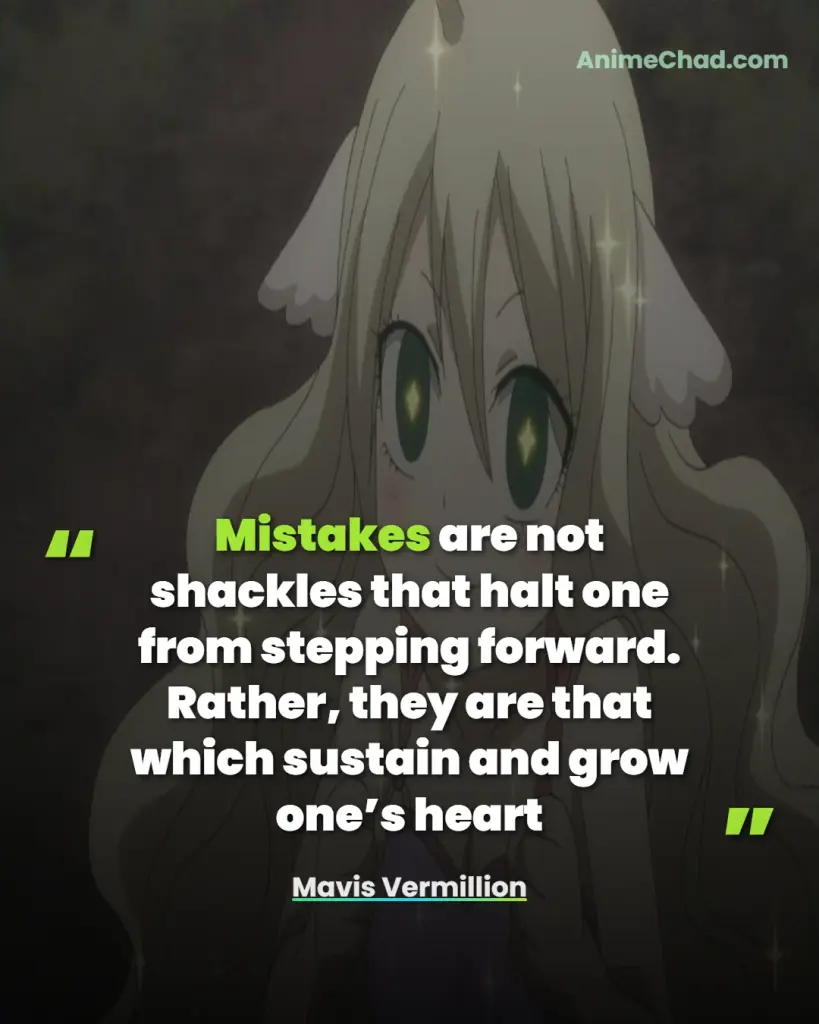 Mavis Vermillion Quotes