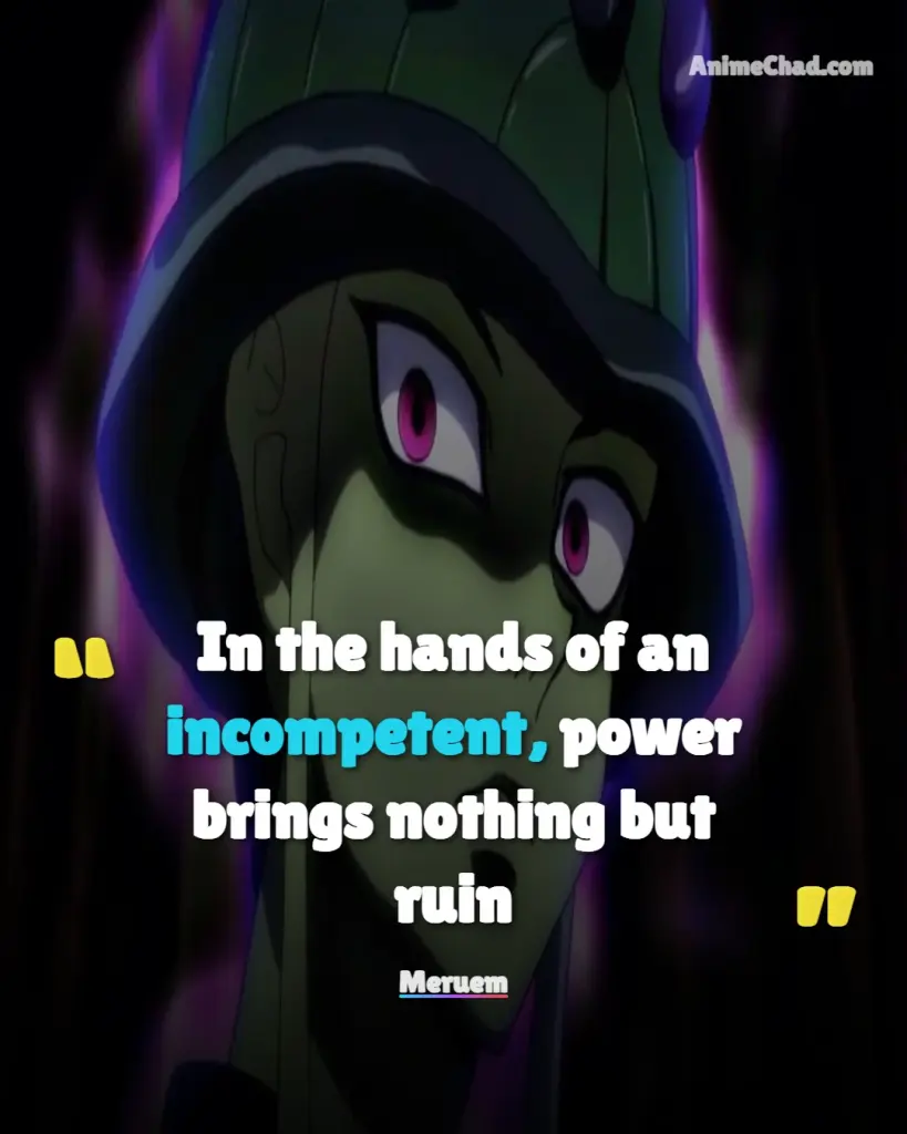 Meruem Quotes