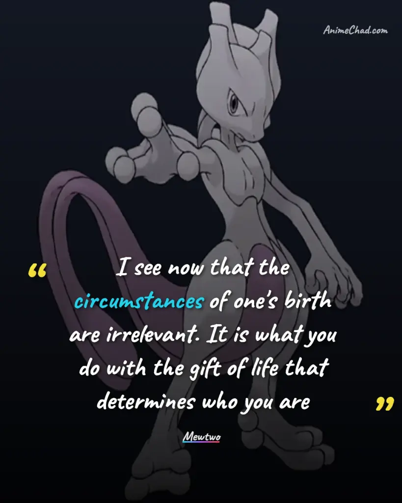 Mewtwo Quotes