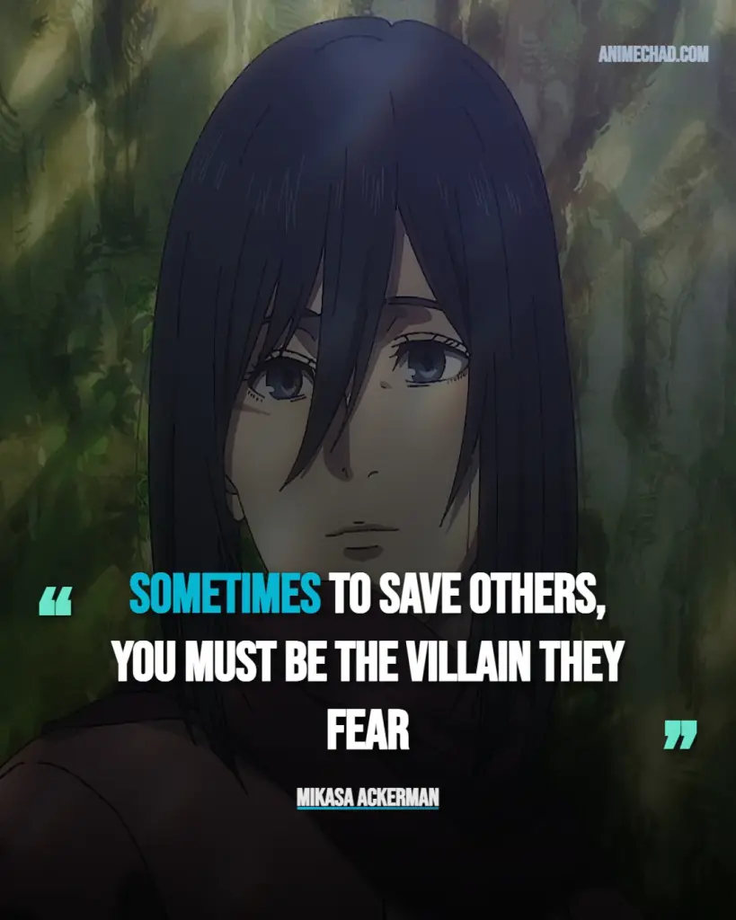 Mikasa Ackerman Quotes
