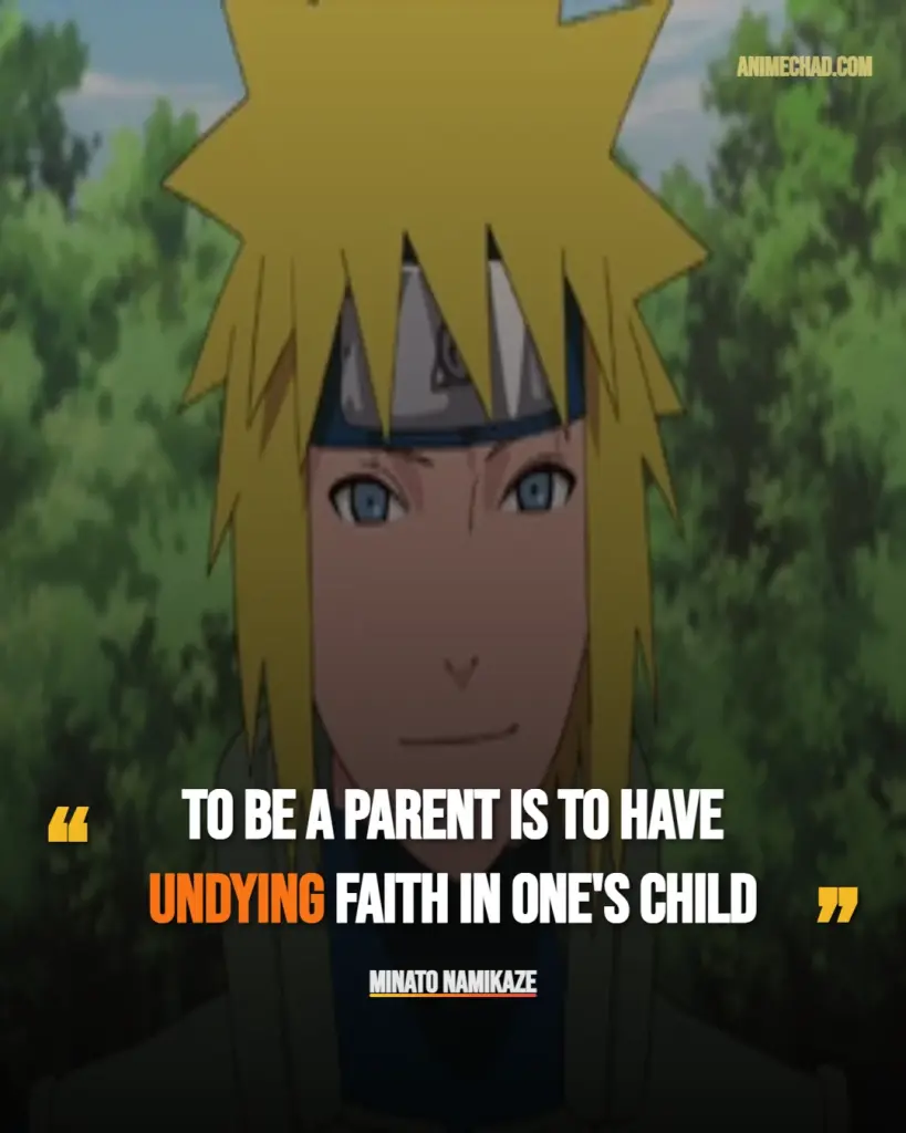 Minato Namikaze Quotes