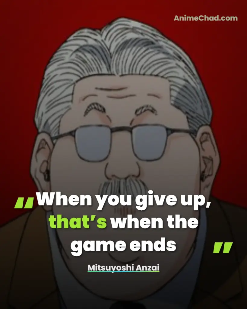 Mitsuyoshi Anzai Quotes