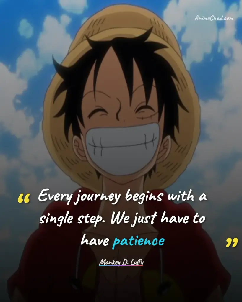 Monkey D. Luffy Quotes