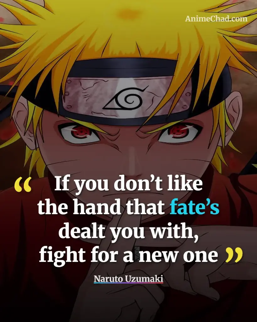 Naruto Uzumaki Quotes (1)