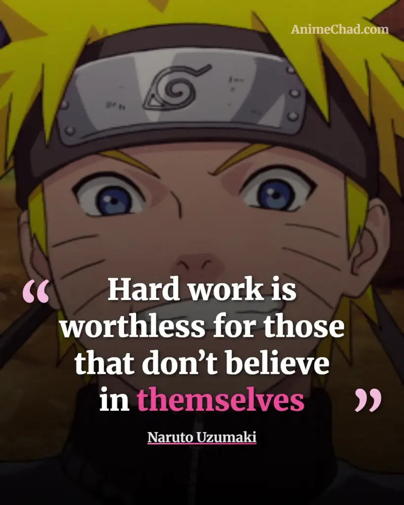 Naruto Uzumaki Quotes