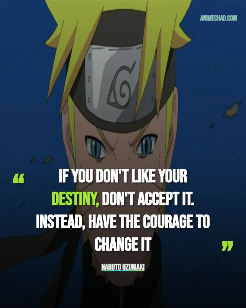 Naruto Uzumaki Quotes