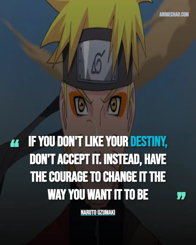 Naruto Uzumaki Quotes