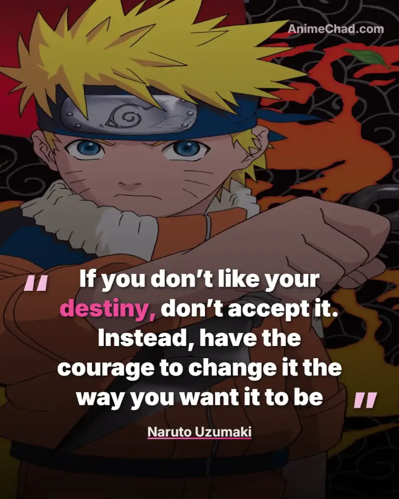 Naruto Uzumaki Quotes