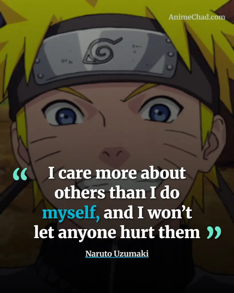 Naruto Uzumaki Quotes