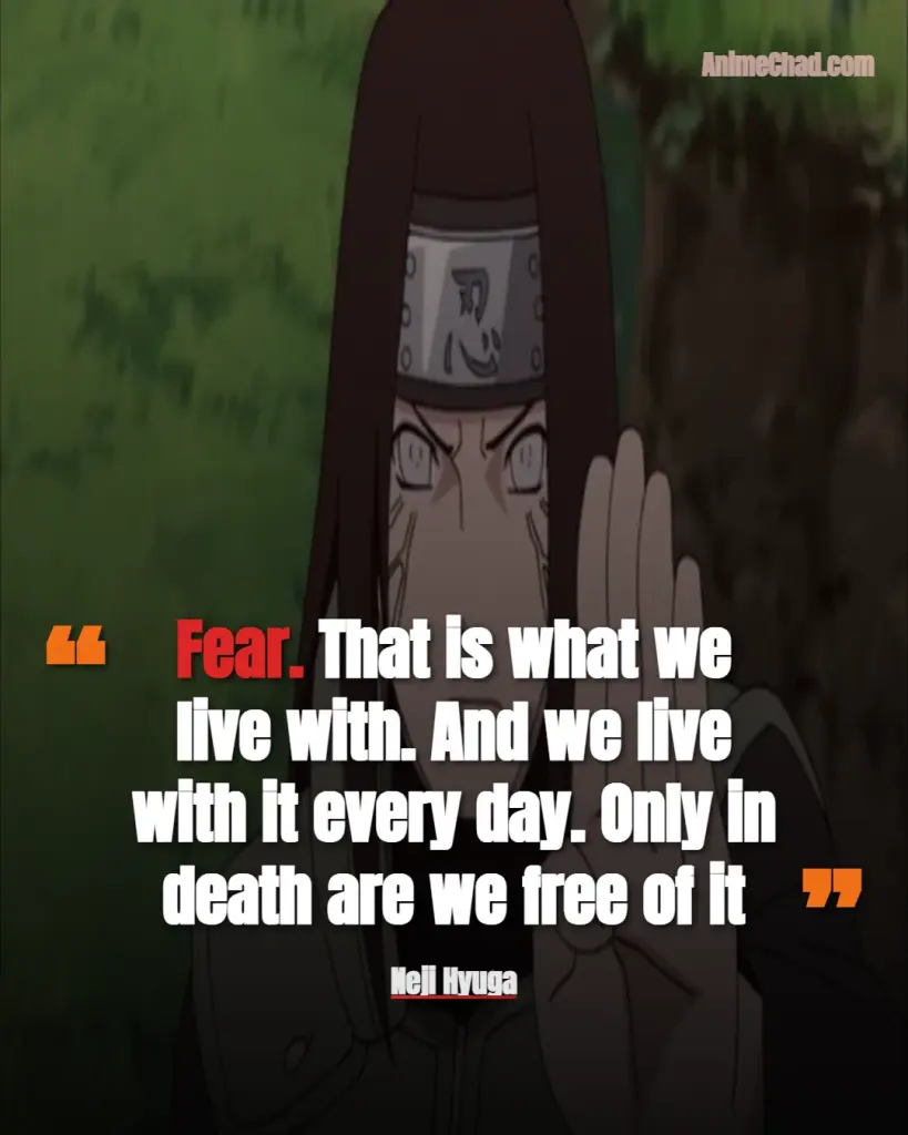 Neji Hyuga Quotes