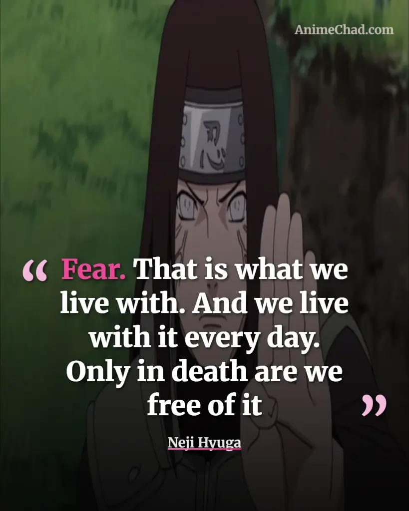 Neji Hyuga Quotes