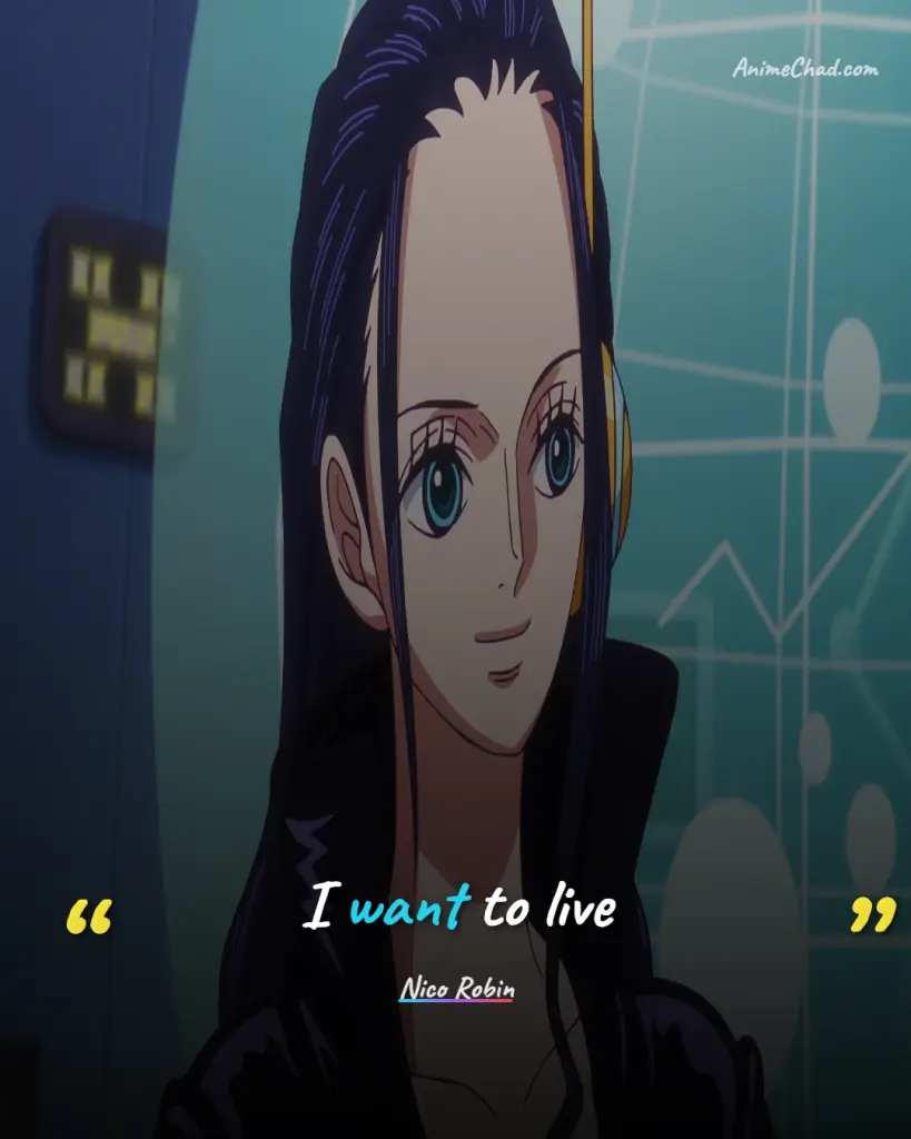 Nico Robin Quotes