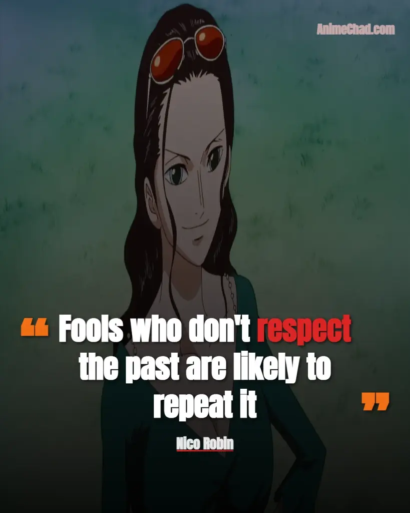 Nico Robin Quotes