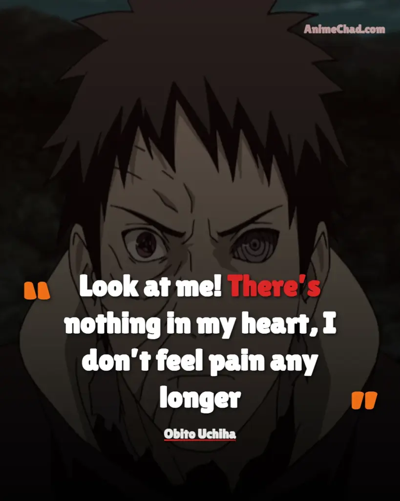 Obito Uchiha Quotes